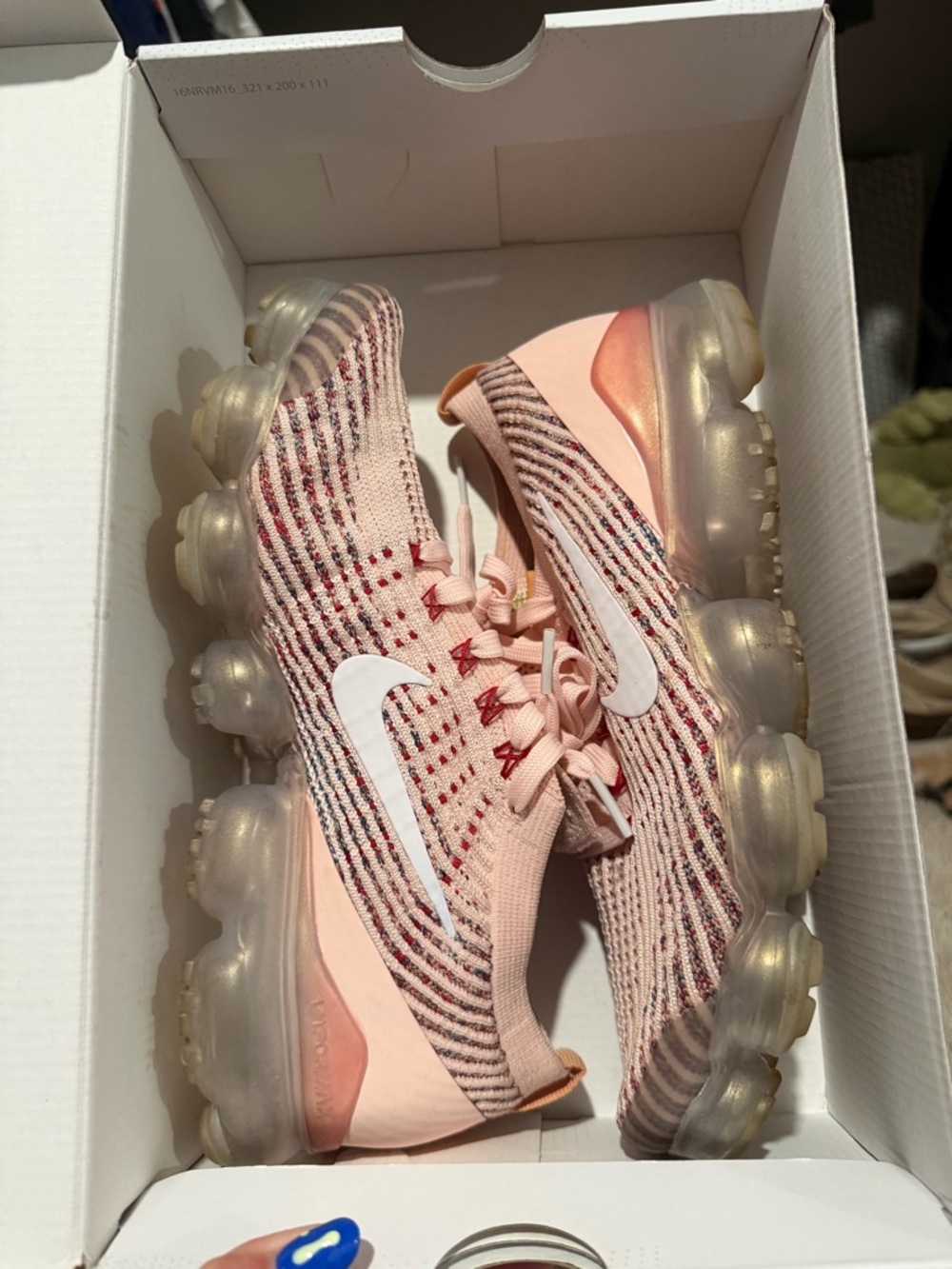 Nike W Air VaporMax Flyknit 3 Sunset Tint / White